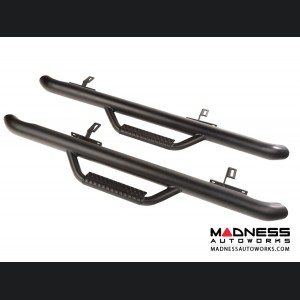 Jeep Wrangler JL Spartan Nerf Bar - Textured Black - 2 Door